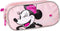 Pennenetui met 2 vakken Minnie Mouse Roze 22,5 x 8 x 10 cm