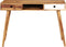 vidaXL - Schrijftafel - 110x55x76 - cm - massief - sheeshamhout