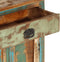 vidaXL - Hoge - kast - 55x30x180 - cm - massief - gerecycled - hout
