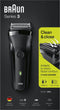 Braun Series 3 300s - Oplaadbaar Elektrisch Scheerapparaat - 3 drukgevoelige scheeronderdelen - Zwart