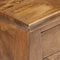 vidaXL - Nachtkastje - 28x28x46 - cm - massief - mangohout