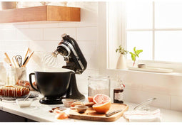 KitchenAid 5KSM2CB5BM - Mengkom keramiek 4,7L - Hoge/lage temperatuur - Zwart