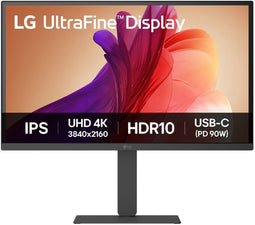 LG UltraFine 27U730A-B - 27 inch 4K UHD IPS Monitor - USB-C 90W HDR10