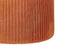 CAMDENTON - Poef - Oranje - 36/31 cm - Fluweel