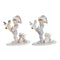 Kerstversiering DKD Home Decor Hars Jongen (11 x 5,5 x 12 cm) (2 Stuks)