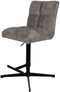 PTMD Milan Bar Chair Adjustable Stone