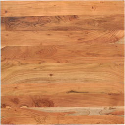 vidaXL - Tafelblad - vierkant - 80x80x2,5 - cm - massief - acaciahout