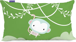 Kussenhoes HappyFriday Moshi Moshi Macaque Multicolour 50 x 30 cm