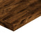 vidaXL - Wandschappen - 4 - st - 40x10x1,5 - cm - bewerkt - hout - gerookt - eikenkleur