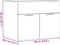 vidaXL - Wastafelkast - 60x38,5x46 - cm - spaanplaat - sonoma - eikenkleurig