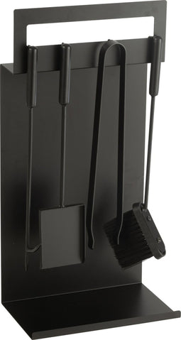 J-Line haardbestek - metaal - zwart