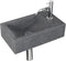 DIFFERNZ CHEOPS - Fonteinset 40x23x1cm - Natuursteen - Grijs