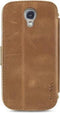 Belkin Samsung Galaxy S4 - Portefeuille-etui met standaard - Bruin