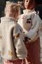 Konges Sløjd Jody Teddy Jacket/Jas met fleece - Mon Grand Citron - Maat 7-8 jaar