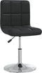 vidaXL - Eetkamerstoelen - 2 - st - kunstleer - zwart