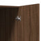 vidaXL - Wasmachinekast - 71x71,5x91,5 - cm - bruin - eikenkleur