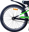 Volare Sportivo Kinderfiets - Jongens - 24 inch - Zwart Groen - Twee Handremmen