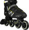 Nijdam Circle Rayzor - Inline skates - Alu frame - Zwart - Maat 44