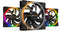 be quiet! Light Wings - Casefan - 140mm PWM ARGB - Zwart (3-pack)