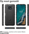 imoshion Hoesje Geschikt voor Nokia G50 Hoesje Siliconen - imoshion Rugged Shield Backcover - Zwart