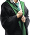 Harry Potter - Slytherin Wizard Robe - Officiële Slytherin kleuren met capuchon - Zwart (M)