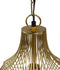 PTMD Sherr Ronde Hanglamp - H47 x Ø35,5 cm - Ijzer - Goud