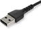 Startech.com RUSB2AC2MB - USB 2.0 naar USB-C kabel - 60W opladen - 2m zwart