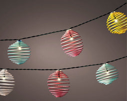 Lumineo Lichtsnoer op zonne-energie - tuinverlichting - 470 cm - lichtslinger