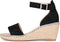 POSH by Poelman DADU - Dames sandalen met hak 7 cm - Zwart - Maat 38