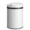Automatische Prullenbak - Sensorprullenbak - 30 Liter - Wit - Rond