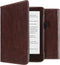 imoshion E-reader Hoesje - Geschikt voor Kobo Clara HD - Vegan Leather Bookcase - Donkerbruin