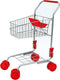 Winkelwagen - Rood Metaal - Afmeting 45 x 30 x 60 cm