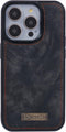 Caseme Geschikt voor iPhone 15 Pro hoesje - Backcover - Zwart