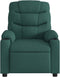 Fauteuil verstelbaar stof donkergroen
