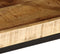 vidaXL - Bijzettafel - 55x55x45 - cm - Massief - Hout - Ruw - Mango