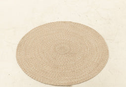 J-Line tapijt Miami Outdoor - polyester - naturel/wit - medium