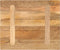 vidaXL - Tafelblad - rechthoekig - 60x50x2,5 - cm - massief - mangohout