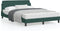 vidaXL - Bedframe - zonder - matras - 120x200 - cm - fluweel - donkergroen