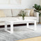 vidaXL - Salontafel - 102x50x35 cm - bewerkt hout - wit