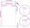 vidaXL - Rolgordijn - verduisterend - 125x150 - cm - stofbreedte - 121,6 - cm - wit