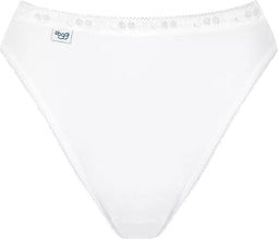 sloggi Basic+ - Dames Tai slip - Hoog uitgesneden beenopeningen - Wit