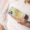 Selencia Hoesje Geschikt voor Samsung Galaxy S20 Hoesje - Selencia Maya Fashion Backcover - groen