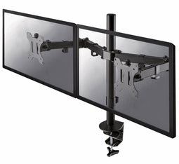 Neomounts FPMA-D550DBLACK - Monitorarm voor 2 schermen t/m 32" - Verstelbaar - Zwart