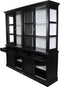 HSM Collection Buffetkast Provence - 220 cm - zwart/wit