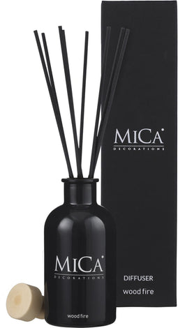 Mica Decorations Geurstokjes - 200 ml - Wood Fire