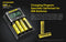 Nitecore UMS4 - Lader - 4 kanaals intelligent voor Li-ion/Nimh/Ni-Cd accu's