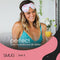 SMUG 3D Slaapmasker - 100% Verduisterend - Ergonomisch Oogmasker - Cherry Blossom Print