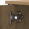 vidaXL - TV-kast - Artisan - Eiken - 80x40x50 - cm - Gelaagd - Hout - en - Staal