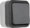 REV 0004310400 Knop Compleet AquaStorm Lichtgrijs, Zwart 1 stuk(s)