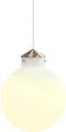 Nordlux Grant 25 - Hanglamp - Opaalglas - Messing
